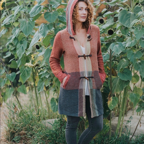 Anthropologie Sweaters - Anthropologie Sparrow Hooded Sweater Coat